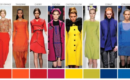 2014 Fashion Color Trends Meet