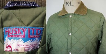 an authentic Husky Quilted Jacket