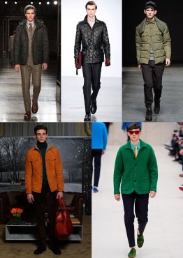 Classic Quilted Jackets regarding the AW14 Menswear Runways