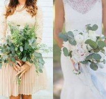 Eucalyptus bouquets for weddings in 2016