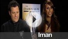 Isaac and Iman on the new season of "The Fashion Show
