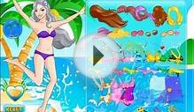 The dress for the beach dressup game